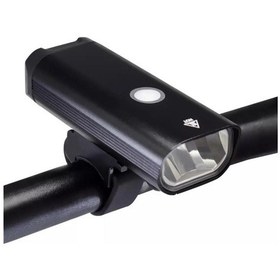Resim Xbyc 6125 Ön Işık 400 Lümen Usb Şarjlı Siyah Yüksek Güçlü Far Gri - Siyah 