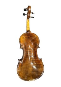 Resim Hdv 41 Üst Kalite Masif Ağaç Keman Abanoz Aksamlı 