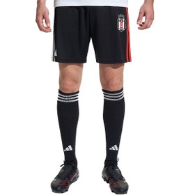 Resim Beşiktaş 2025/26 İç Saha Erkek Siyah Futbol Şortu JN5394 