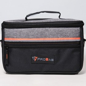 Resim Termal İzolasyonlu Kamp Ve Piknik Yemek İçecek Taşıma Çantası, Soğutucu Buzluk Çanta 18 Litre Gri 