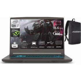 Resim Msı Thın 15 B12UC-1479XTR Intel Core I7 12650H 32GB 2tb SSD RTX3050 Freedos 15.6" Fhd 144Hz Taşınabilir Bilgisayar & B12UC1479XTRK11 