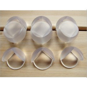 Resim Bebek Güvenliği Çocuk Masa Köşe Kenar Koruma Kapağı Slikon Kenar Çok Renkli 