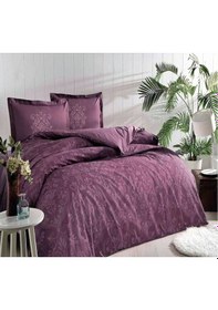 Resim Antico Mürdüm Tek Kişilik Nevresim Takım 