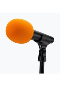 Resim On Stage Asws58-or Mikrofon Süngeri Turuncu Rüzgar Ve Pop Fil 