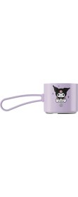 Resim Miniso Sanrio Lisanslı Kuromi Taşınabilir Metal Kablosuz Hoparlör 