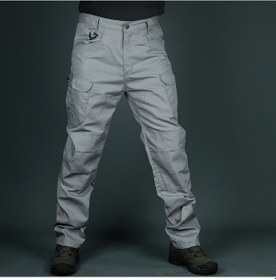 Resim Novahub Ix7 Şehir Taktik Kargo Pantolon Erkek Mücadele Çok Cepli Pantolon Savaş Açık Spor Trekking Pantolon Nefes Çalışma Pantolonu Kargo Pantolon Gri - S Gri 