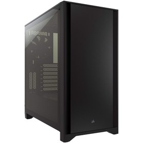 Resim CORSAIR 4000D TEMPERED GLASS MID-TOWER SIYAH KASA 