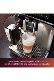 Resim Philips 5500 Serisi 20 Lezzetli Kahve Yapabilen Lattego Tam Otomatik Espresso Makinesi 