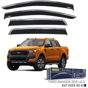 Resim Kromlu Cam Rüzgarlığı Ford Ranger 2015- 4lü-460917 