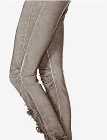 Resim BULALGİY Kadın Taş Skinny Dantel Pantolon - BGA653069 