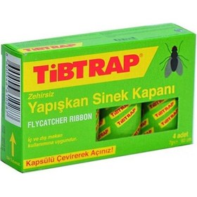 Resim Tibtrap Yapışkan Sinek Kapanı 22 x 4'lü 