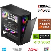 Resim ETERNAL POWER RYZEN 7 5700X 32G DDR4 1TB M.2 RTX3050 A520 M650W 