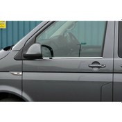 Resim Omsa Vw T6.1 Transporter Krom Cam Çıtası 2 Parça 2020-2023 Arası 