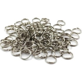 Resim yıldırımavize Kristal Avize Taşı Birleştirme Halkası ( Çapı 12x12mm) ( 150 Adet ) gümüş renk 