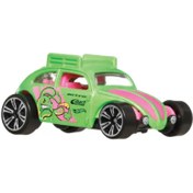 Resim Oyuncak Neon Yarış Arabası Yeşil Pembe 