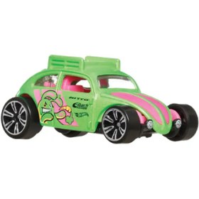 Resim Oyuncak Neon Yarış Arabası Yeşil Pembe 