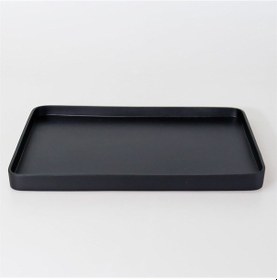 Resim Victoria Dikdörtgen Tepsi Büyük Siyah 