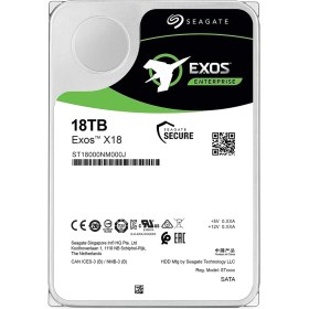 Resim Seagate Exos X18 18TB 7200RPM 512E/4KN Sata3 6gbit/sn ST18000NM000J HDD 
