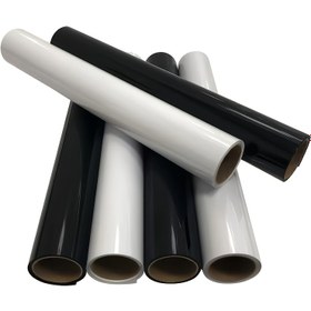 Resim Isı Transfer Vinil, 24.89cm x 91.44cm, Siyah & Beyaz, HTV Ütü Film, Tekstil, Giyim, Yastıklar, Ayakkabılar, Çantalar, El Sanatları, Kolay Kesme & Çıkarma, DIY Moda Aksesuarı 