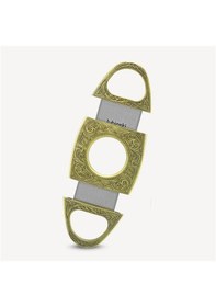 Resim Lubinski Metal Puro Kesici Lazer Bıçak Kabartma İşlemeli Gold 60ring 