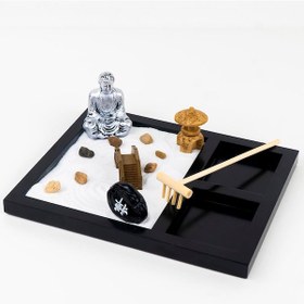 Resim Buddha Temalı Zen Bahçesi Kiti 
