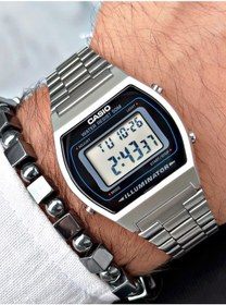 Resim Casio Nda3178 Retro Erkek Kol Saati Gümüş + Bileklik 