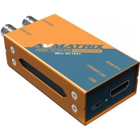 Resim AVMATRIX Mini SC1221 HDMI to Dual 3G-SDI Pocket-Size Broadcast Converter 