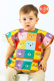 Resim ANP MODA TASARIM Sıvı Geçirmez Mama ve Aktivite Önlüğü 0-24 Ay Bebekler İcin Pratik Önlük 