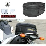 Resim Besthome1 Çift Fonksiyonlu Motosiklet Sırt Çantası - Geniş Kapasite, Dayanıklı, Evrensel Koltuk Arka Çanta Siyah 