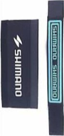 Resim KADRO KORUYUCU SİYAH&SHİMANO PAÇA KORUMA BANDI SİYAH-MAVİ 