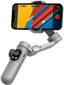 Resim Telefon Sabitleyici Gimbal Stabilizatör Wiwu Wi-se007 Yunteng Serisi Işıklı 3-axis El Tipi Pan Tilt 