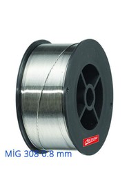 Resim Astor Mig 308 Paslanmaz Kaynak Teli 0.8 mm (12.5 kg Makara) 