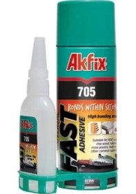 Resim Akfix 705 Mdf Kit Hızlı Yapıştırıcı 400ml 100gr 