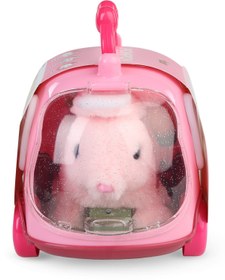 Resim Vardem Sesli hareketli tavşan ve kafes set - Pembe - Pembe / Standart 
