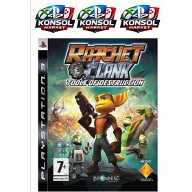 Resim Ratchet & Clank Tools Of Destruction - Playstation 3 Oyunu Açılmış 