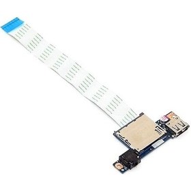 Resim Lenovo Uyumlu Ideapad G50-80 80E5 Notebook Usb Audio Card Reade N11.136653 