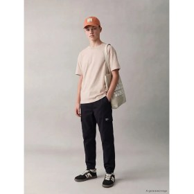 Resim LC Waikiki Lcw Kids Siyah Loose Fit Erkek Çocuk Gabardin Jogger Pantolon 