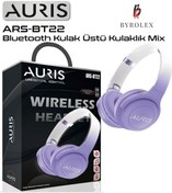 Resim Auris KULAK ÜSTÜ SİLİKON KULAK YASTIKLI KABLOSUZ (BLUETOOTH) KULAKLIK 