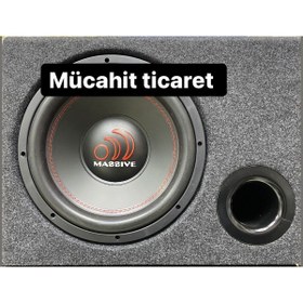 Resim Massive Iki Set 30cm Subwoofer 1400wat 300rms Anfi 4 Kanallı 3000wat 