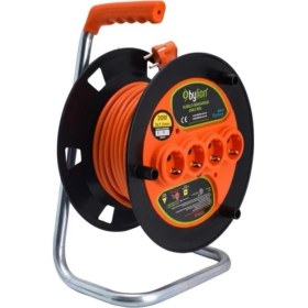 Resim Bylion Seyyar Makaralı Uzatma 3*1,5 mm 20 mt Termal Sigortalı 