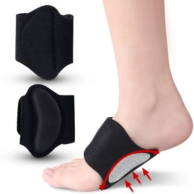 Resim 2 adet = 1 çift Sıkıştırma Ark Destek Askısı Erkekler ve Kadınlar için - Düz Ayaklar Yüksek Arklar Düşen Arklar Ayak Bileği Yorgunluğu - Unisex 