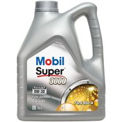Resim Mobil Super 3000 Formula F 0W-30 Tam Sentetik Motor Yağı 4 L 