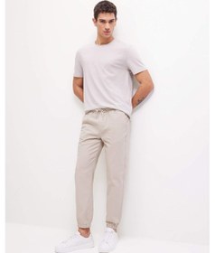 Resim DeFacto Jogger Duble Paça Yazlık Kumaş Pantolon Y2651AZ25SPBG106 