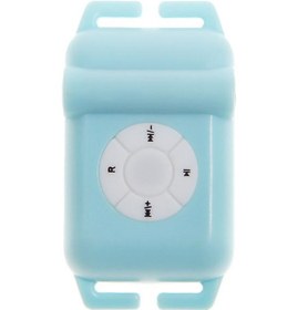 Resim Springsun Ipx8 Su Geçirmez Mp3 Çalar 8gb Yüzme Koşu Dalış Sörf İçin Kulaklıklı Müzik Çalar Mavi 