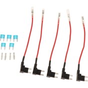 Resim 5 Adet Bir Devre Sigorta Dokunun Piggy Mini Geri Sigorta Tutucu Atm Apm 12/24 V 