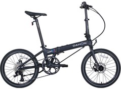 Resim DAHON LAUNCH D8 20 JANT KATLANIR BİSİKLET MD 8V SİYAH 