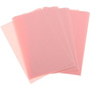 Resim Suntek 100 Yaprak Yüz Yağ Kontrol Filmi Emici Doku Makyaj Pembe 