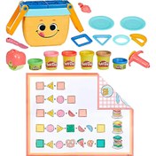 Resim NessiWorld Play-Doh Piknik Şekilleri Başlangıç Seti 