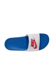 Resim Nike Benassi Jdi Erkek Beyaz Terlik 343880-410 