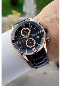 Resim Ferrucci Fcıste404 Erkek Kol Saati Rose Gold 
